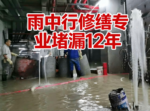 宁德地下室防水堵漏案例